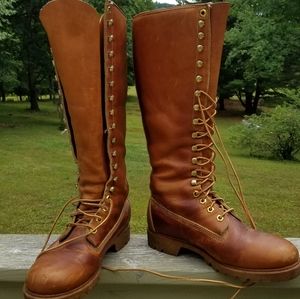 Timberland vintage 18-eye leather boots (w 8.5)